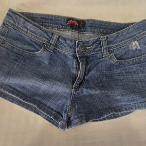 Blue Denim Women's Shorts